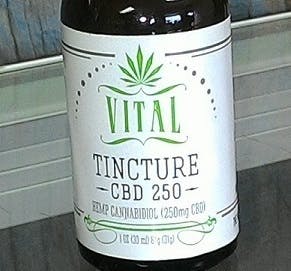 VITAL CBD TIncture 250 mg