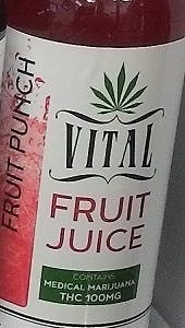 VITAL Fruit Punch Fruit Juice 100 mg
