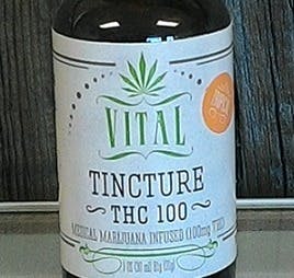 VITAL THC TINCTURE 100 MG TROPICAL $12.