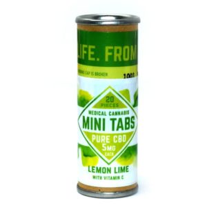 Vive Lemon Lime Pure CBD Mini Tabs (100mg)