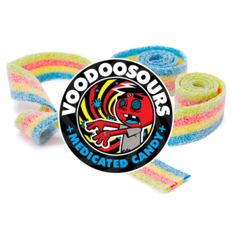 VoodooSours - Rainbow Belts 375mg