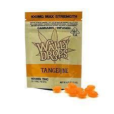 Wally Drops - Tangerine 100mg.