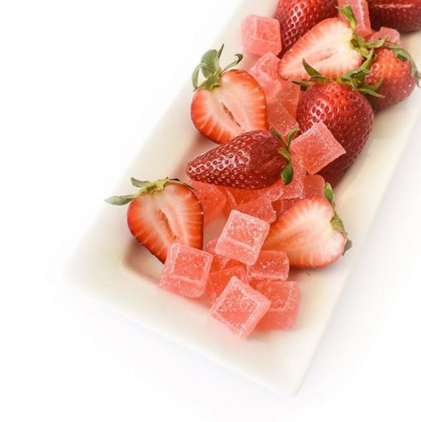 Wana 10:1 Sour Strawberry Gummies