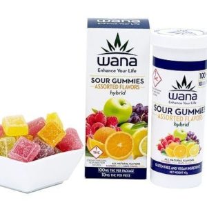 Wana - Assorted Sour Gummies - Hybrid