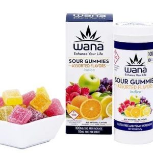 Wana - Assorted Sour Gummies - Indica