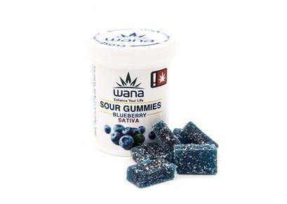 Wana Blueberry Sativa Gummies