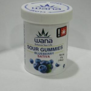 Wana - Blueberry Sour Gummies