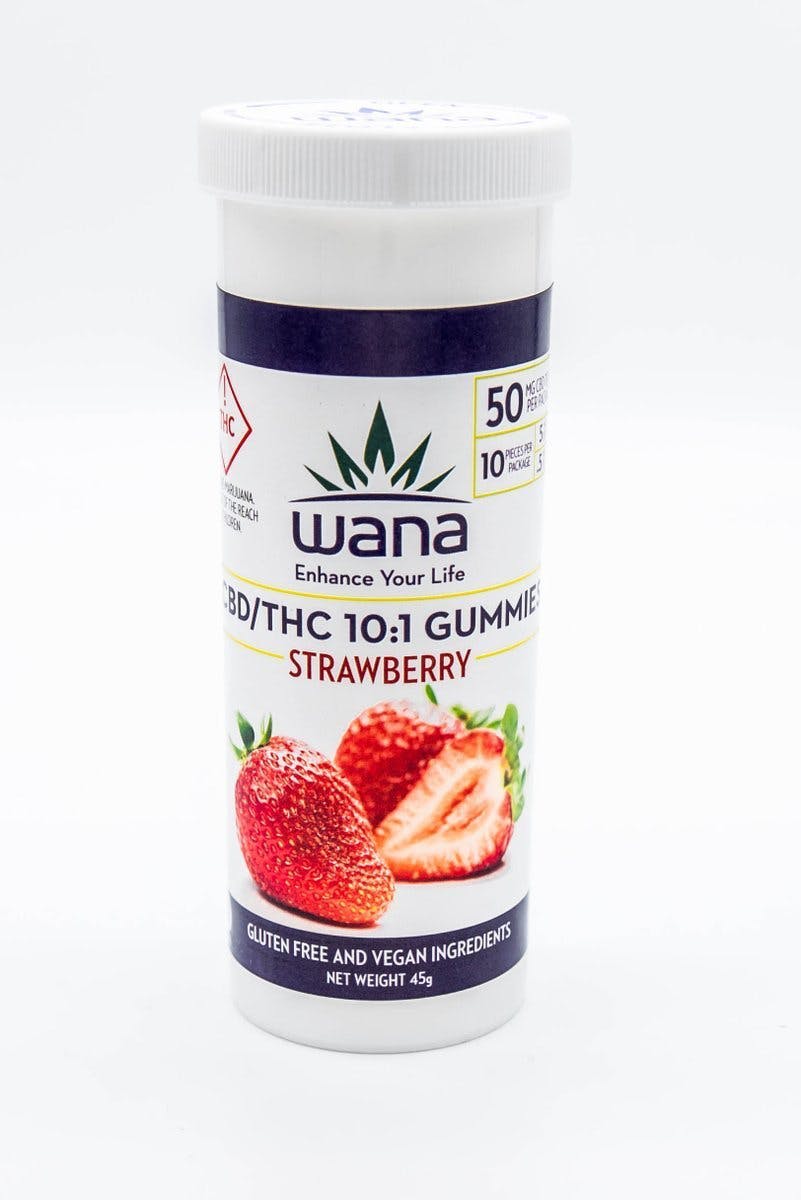 Wana - CBD 10:1 Strawberry Gummies