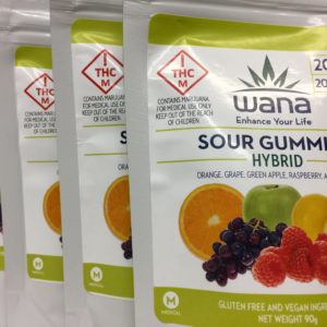 Wana - CBD/THC 10:1 Gummies - Strawberry