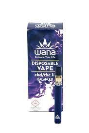 Wana - Disposable Vape CBD 1:1 300mg