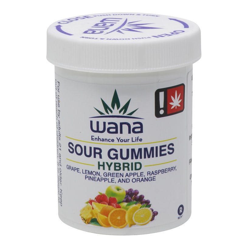 Wana: Edible - Sour Mix Gummies Hybrid