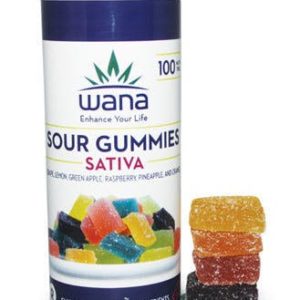 Wana Gummies | 100mg | Sativa
