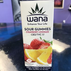 Wana- Gummies 1:1 (CBD:THC)