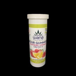 Wana Gummies | 1:1 CBD:THC | Strawberry Lemonade