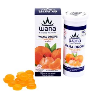 Wana - Hard Candy Drops - Tangerine Sativa