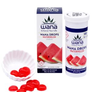 Wana - Hard Candy Drops - Watermelon Sativa