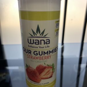 Wana Sour Gummies 10:1 CBD/THC