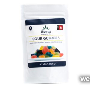 WANA Sour Gummies Hybrid (Medical)