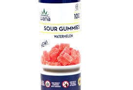 Wana Sour Gummies - Watermelon Hybrid 100mg