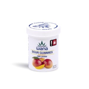 Wana | Sour Mango Gummies | CBD (Tax Included)