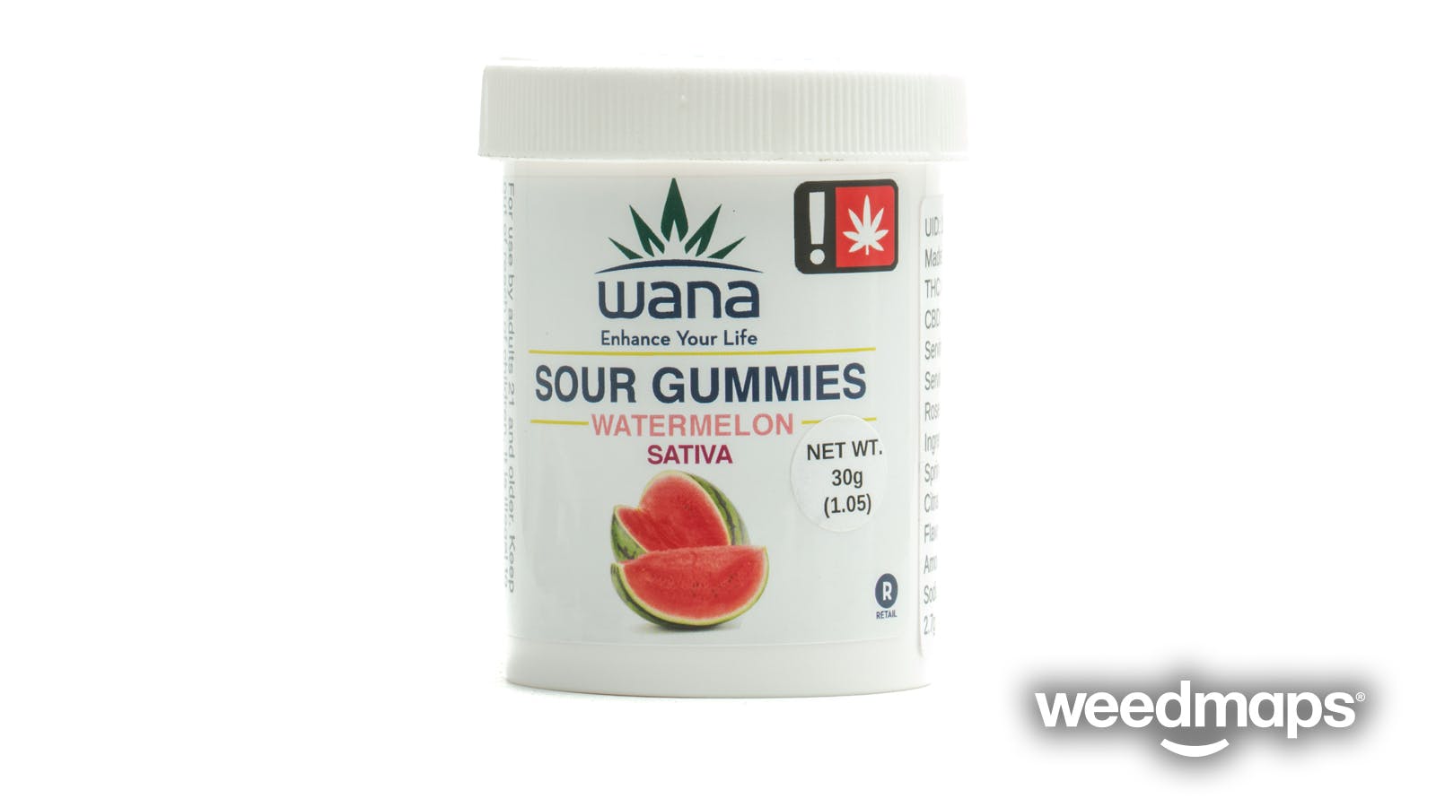 edible-wana-sour-watermelon-sativa-gummies