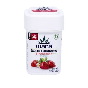 WANA Strawberry Indica Gummies #3734