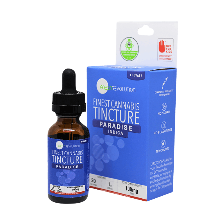 Water Tincture - Paradise 100mg THC