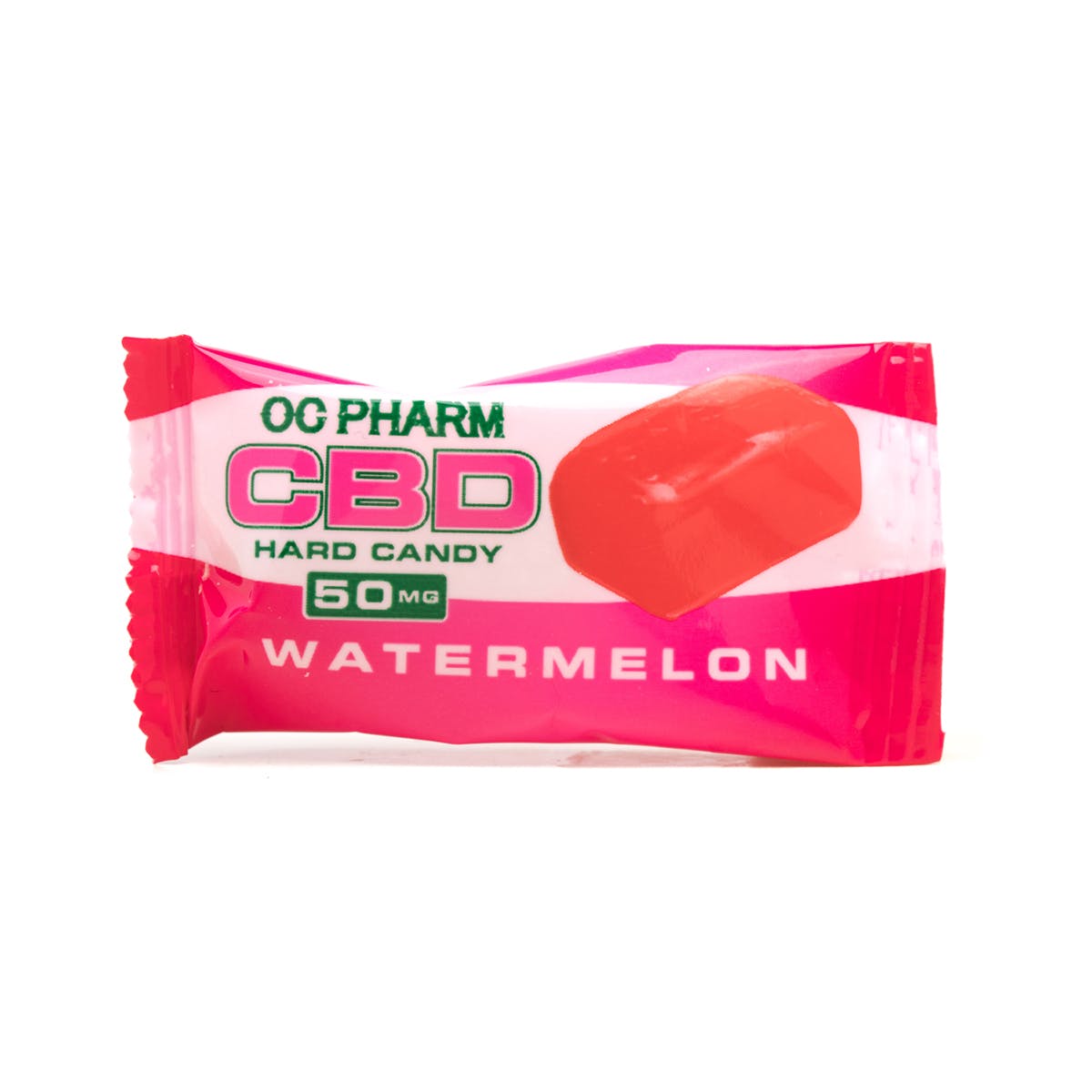 Watermelon CBD Hard Candy 50mg