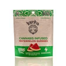 Watermelon Gummies 100MG - Kanha Treats