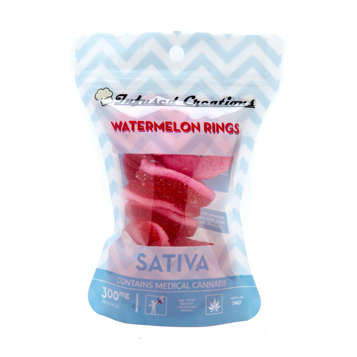 Watermelon Rings Sativa, 300mg