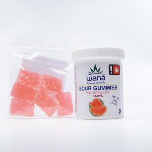 Watermelon Sour Gummies (Sativa)