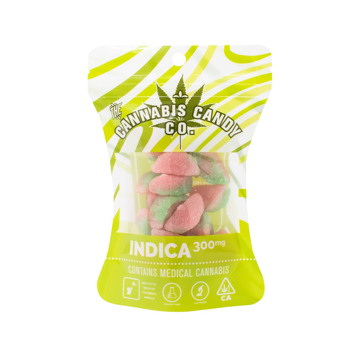 Watermelon Wedges - 300mg (Indica)