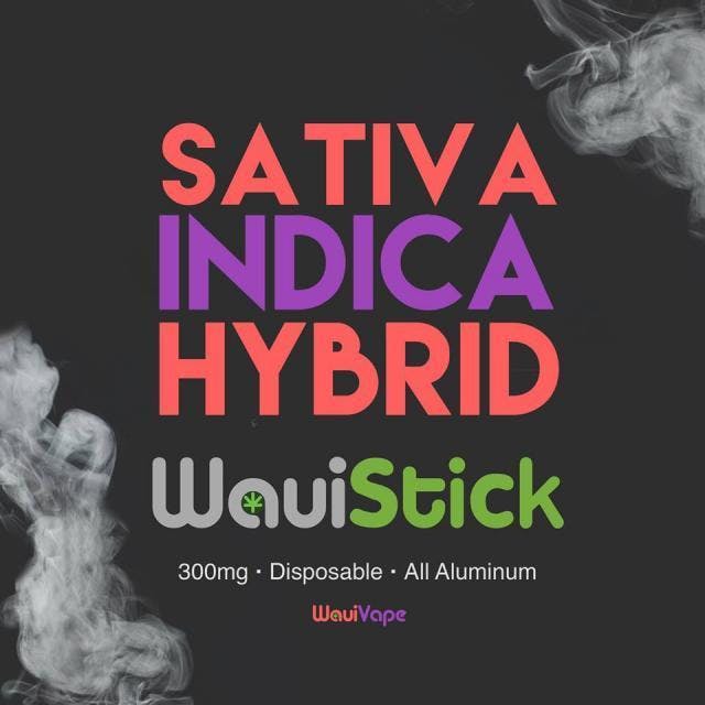 Waui Stick Sativa CO2 Disposable, 300mg (64.7% THC)