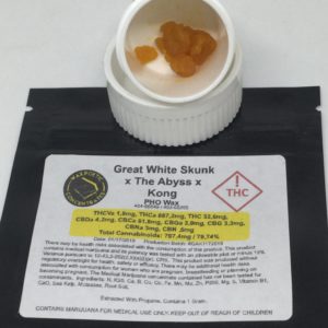 Wax Poetic PHO- Great White Skunk X The Abyss X Kong 1g