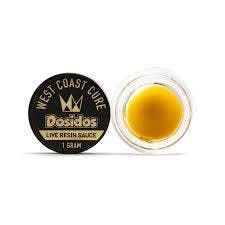 WEST COAST CURED LIVE RESIN SAUCE DOSIDO 1G
