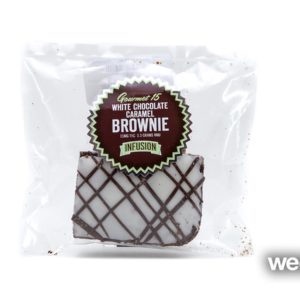 White Chocolate Caramel Brownie