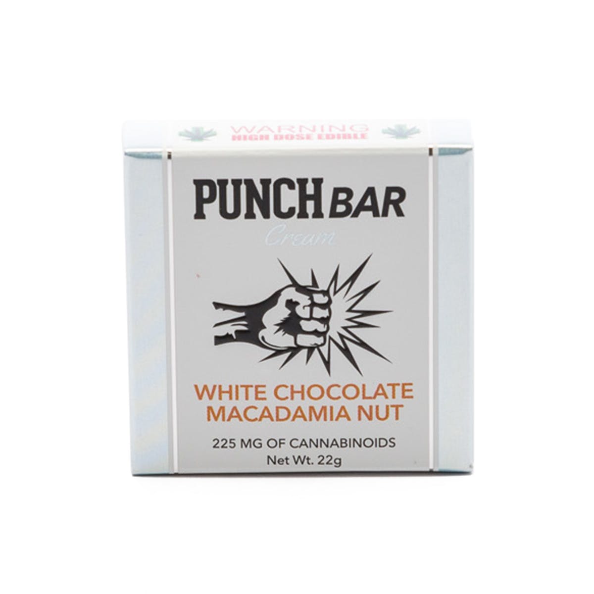 White Chocolate Macadamia Nut Bar, 225mg