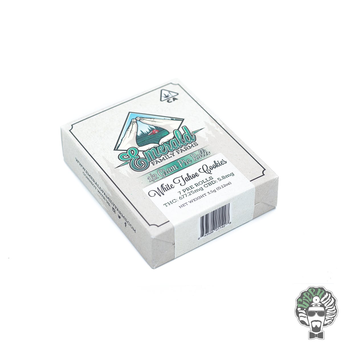 White Tahoe Cookies (7 Pack Rolls) by Emerald
