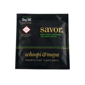 Whoopi and Maya Raw Cacao - 10mg - THC Savor