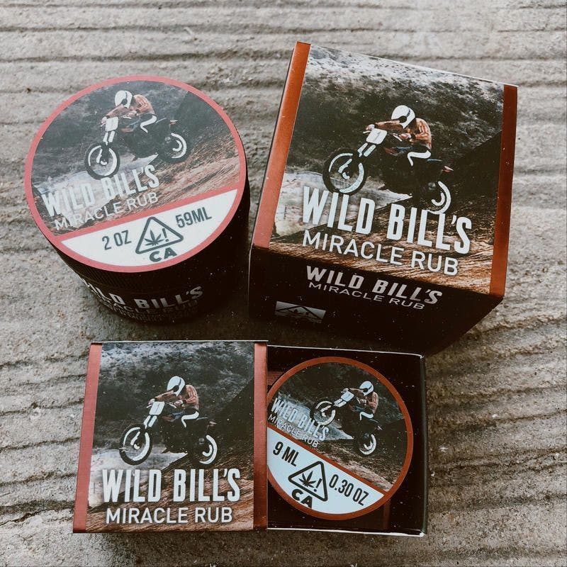 Wild Bill's Miracle Rub - Topical - 40mg THC/6mg CBD