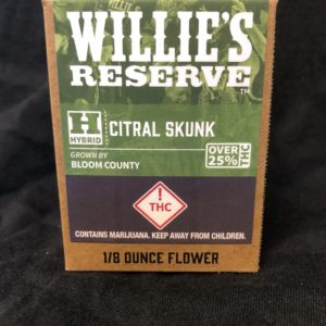 Willie's Reserve - 3.5g Pre-Packaged Flower (H)