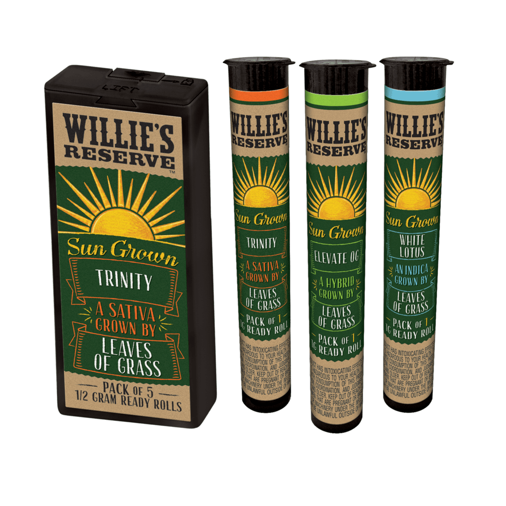 Willies Reserve - 5PK SunGrown Prerolls