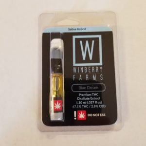 Winberry - Blue Dream - 1g Distillate Cartridge