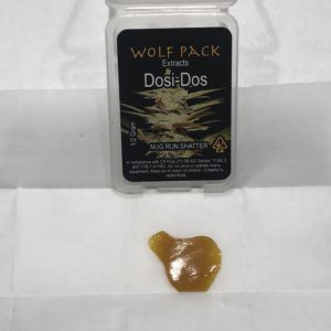 Wolf Pack Extracts Nug Run Shatter(2for25)