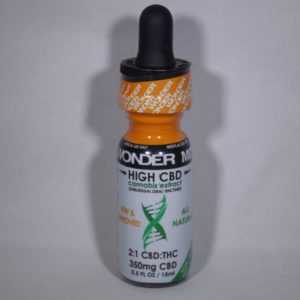 Wonder MCP - High CBD Cannabis Extract 2:1 CBD:THC