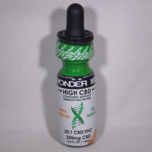 Wonder MCP - High CBD Cannabis Extract 25:1 CBD:THC