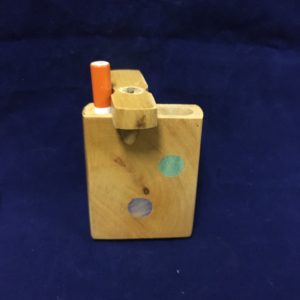 Wood Dugout w/ Cigarette Pipe