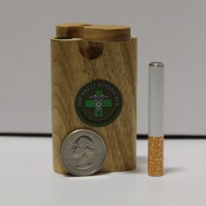 Wooden Dugout with Metal One-Hitter