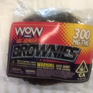 WOW 300mg Brownie (3@25)