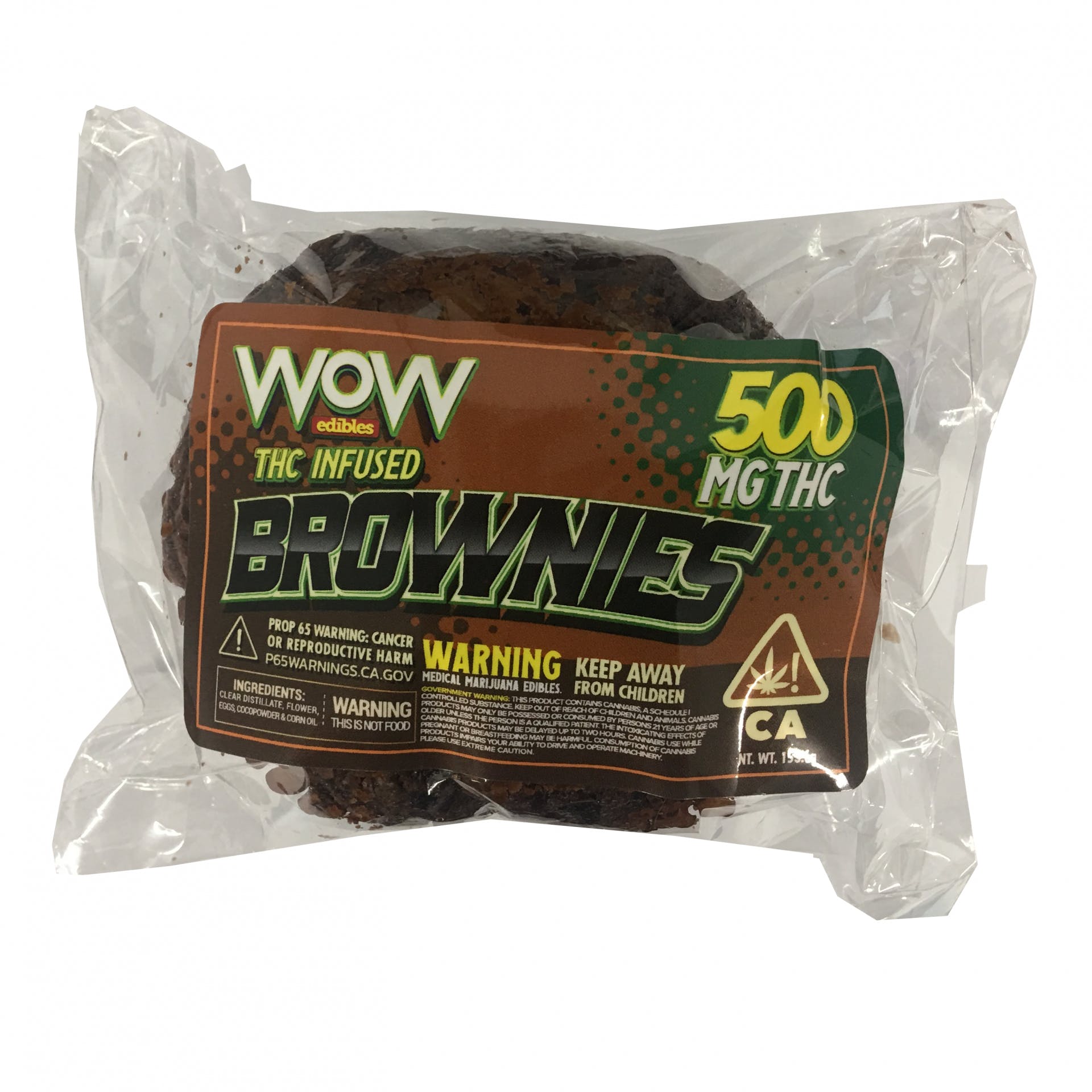WOW 500 MG Brownie